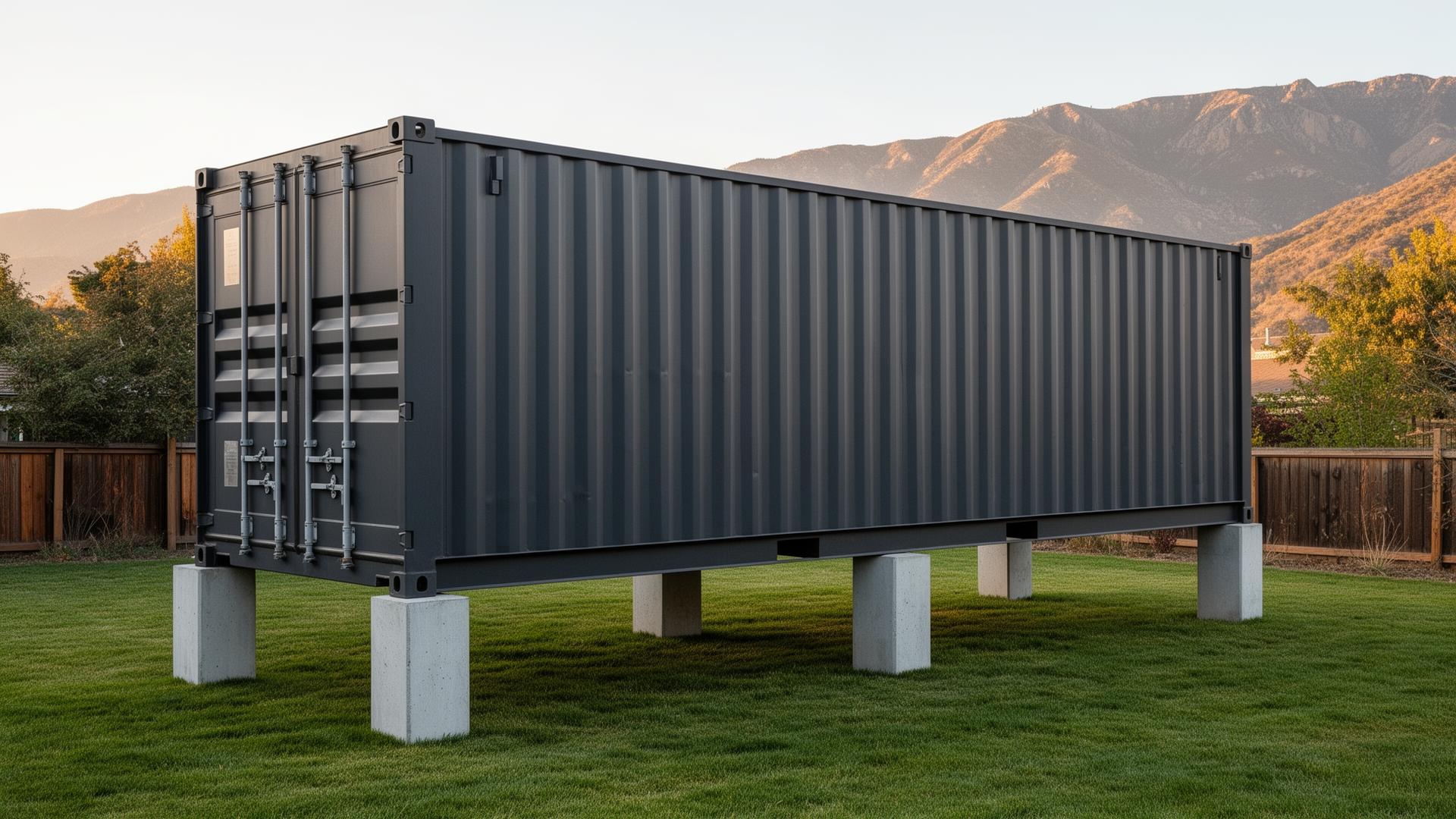 Gravel Pad vs Concrete Slab vs Piers for Shipping Containers